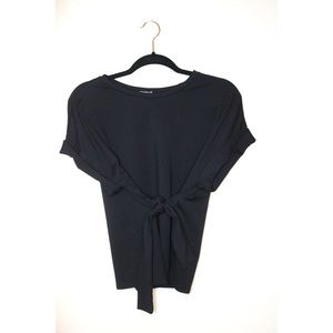 Black Top with Front Tie